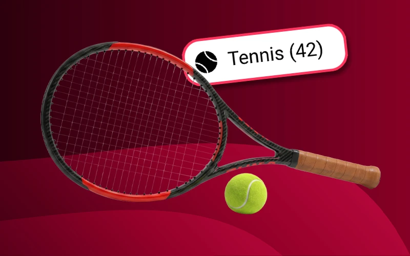 Follow live tennis action at DBbet and place bets now.