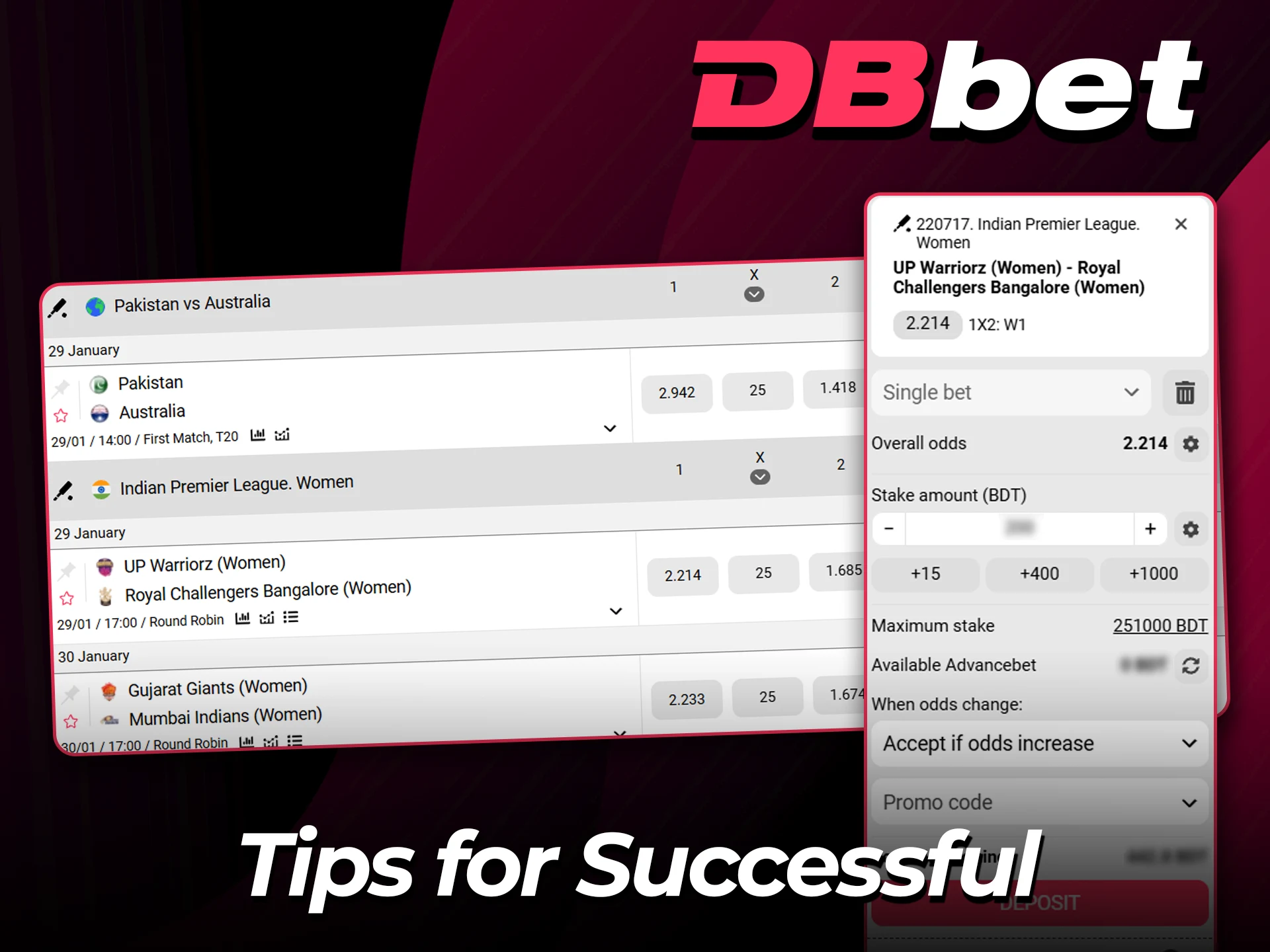 Read expert cricket betting tips on the DBbet website.