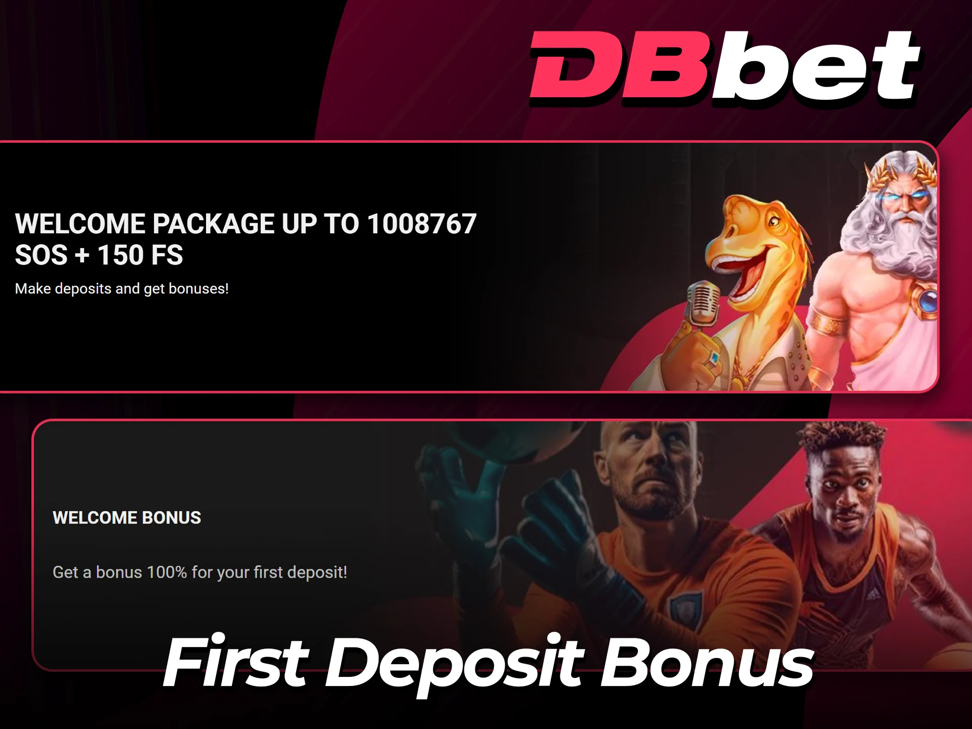 Claim your starting bonus on the official DBbet website.