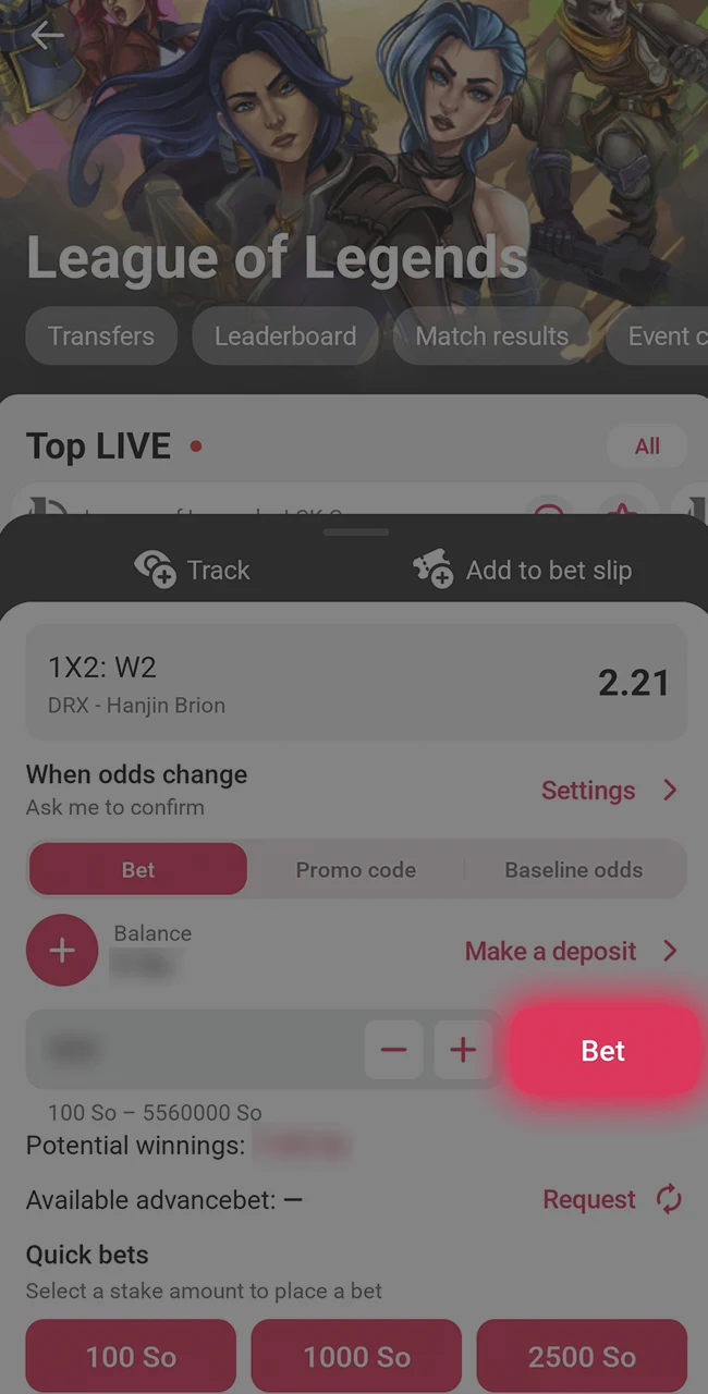 Submit your first e-sports wager at DBbet.