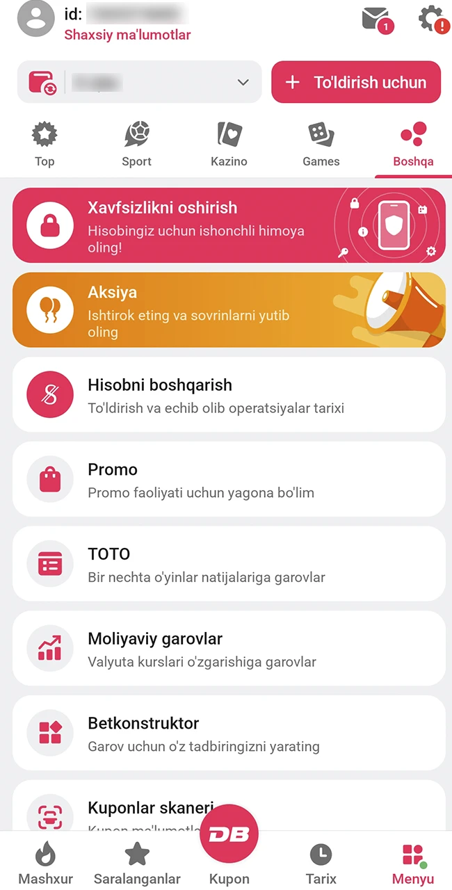 Jonli futbol natijalarini DBBet saytida kuzatib boring.