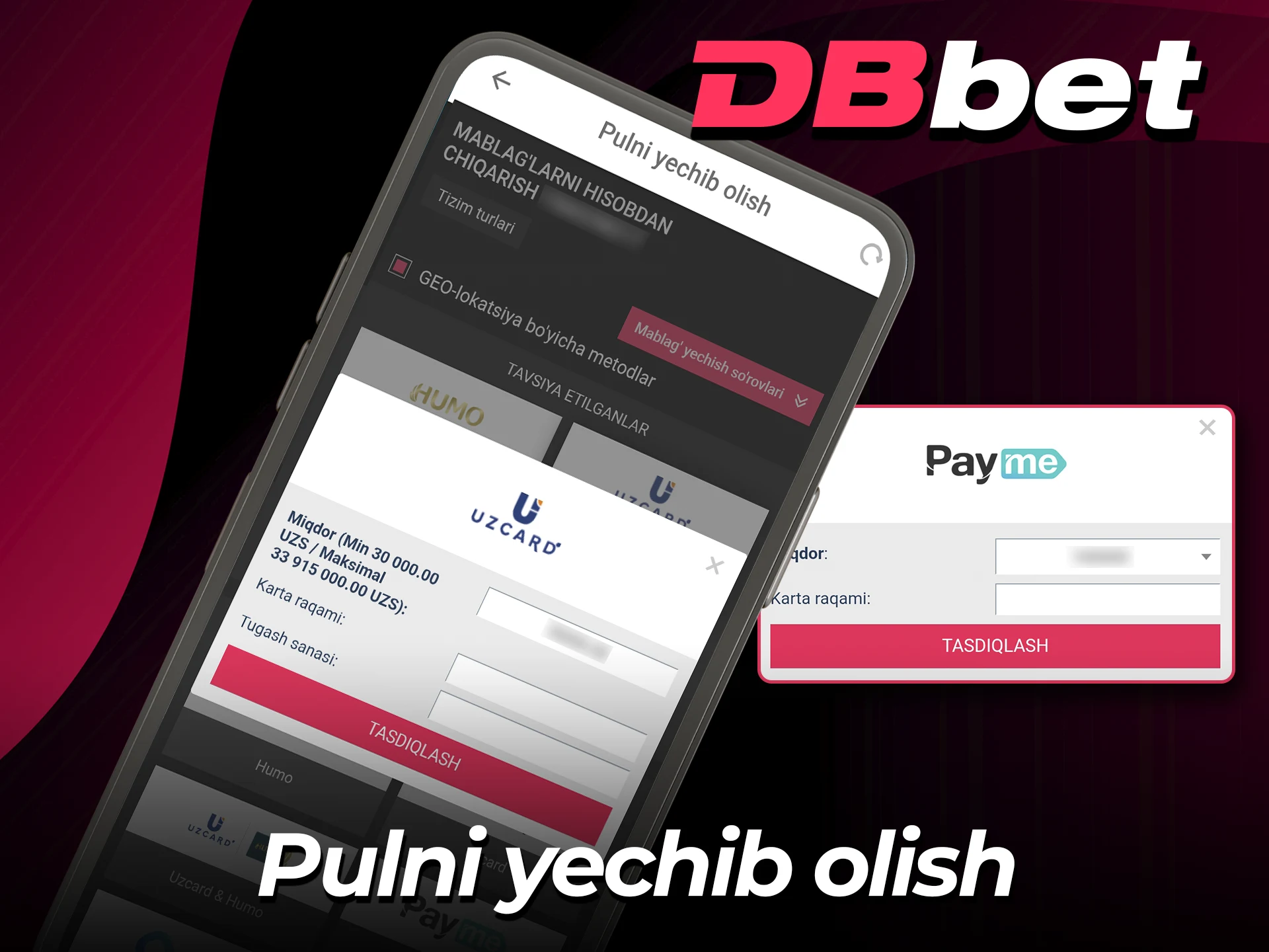 Yutuqlaringizni DBBet ilovasidan tezda yechib oling.