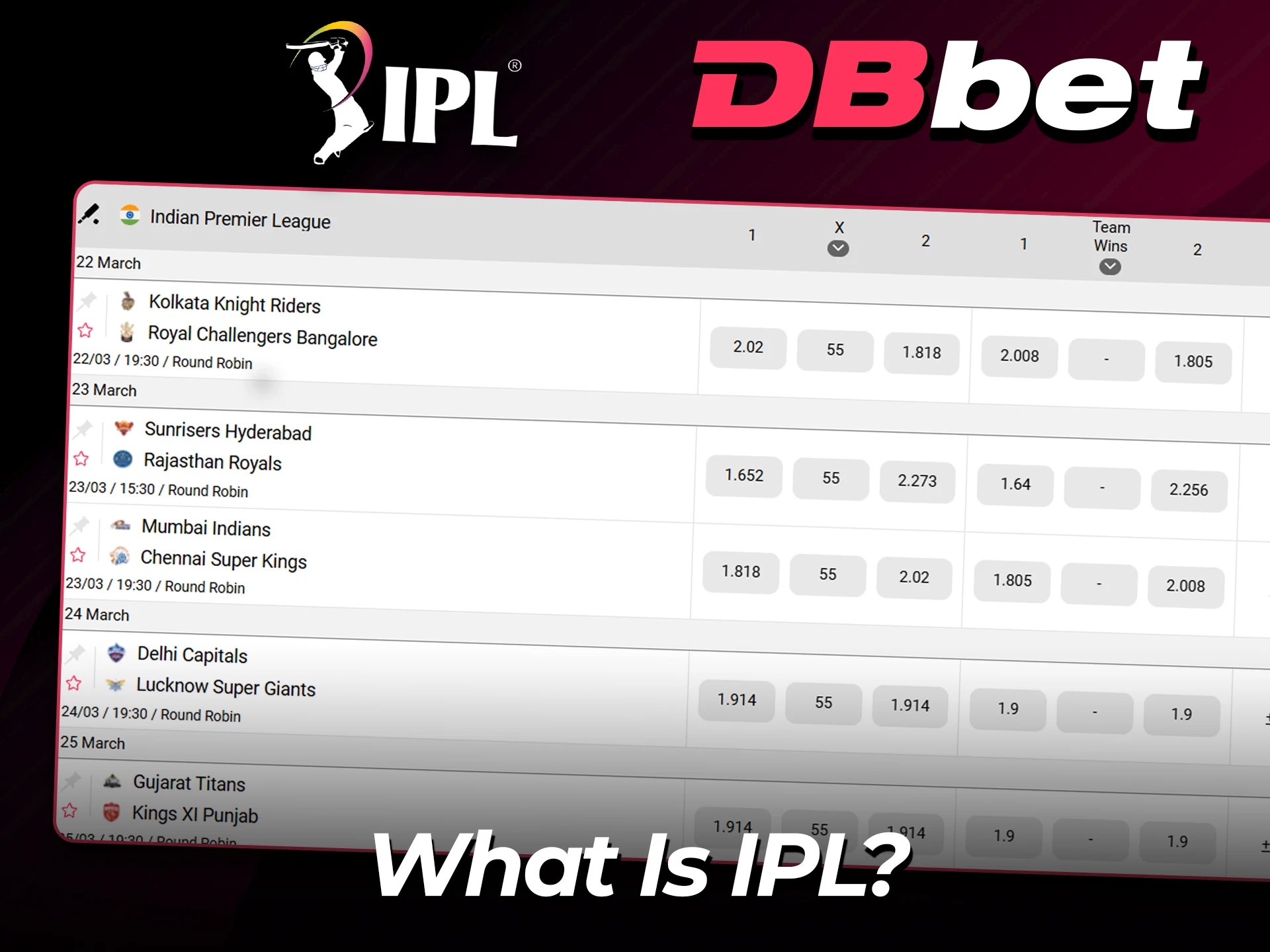 Learn the basics of the IPL cricket tournament.