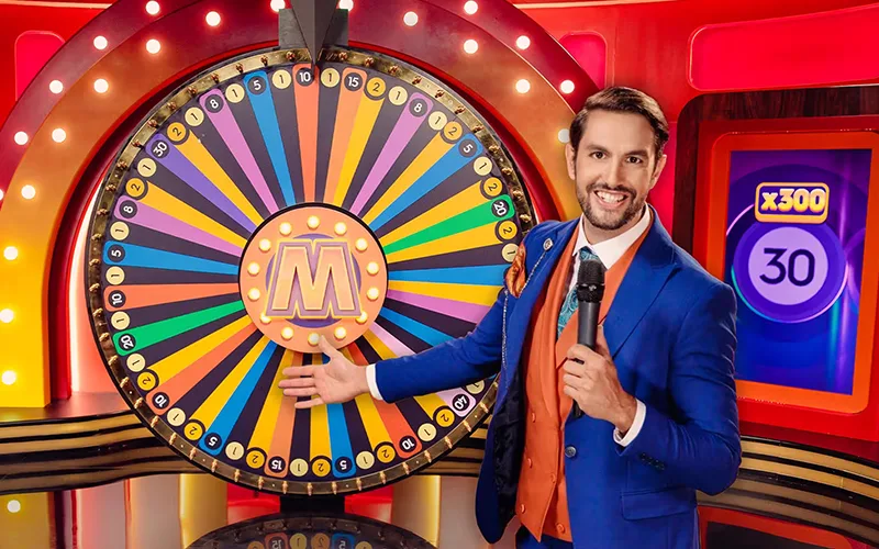 Spin the Mega Wheel at DBBet Live Casino.