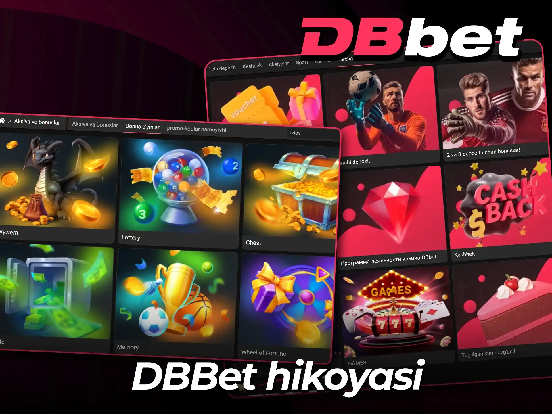 DBbet tarixi va rivojlanishini kashf eting.